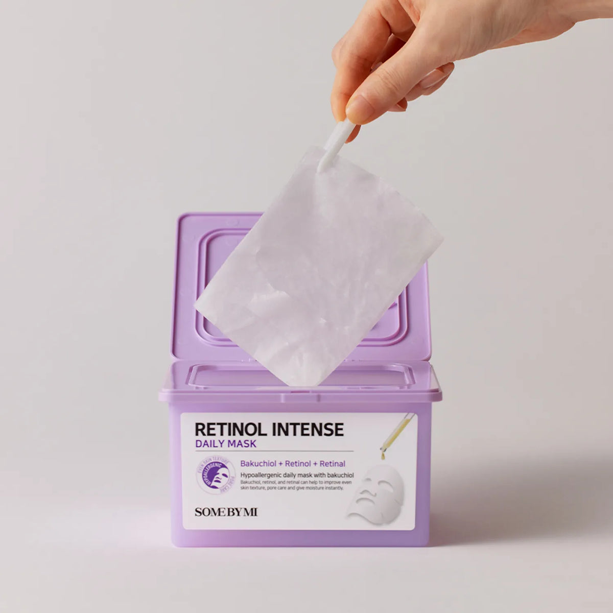 SOME BY MI Retinol Intense Daily Mask Bakuchiol + Retinol + Retinal 30 Sheets / 350 ml