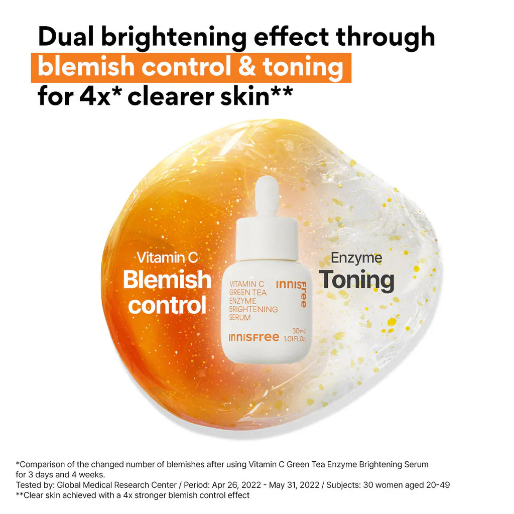 Innisfree Vitamin C Green Tea Enzyme Brightening Serum 30 ml