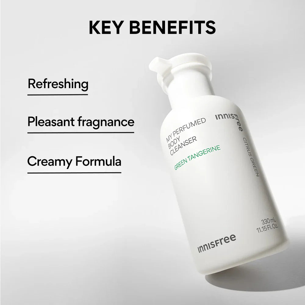 Innisfree My Perfumed Body Cleanser Green Tangerine 330 ml