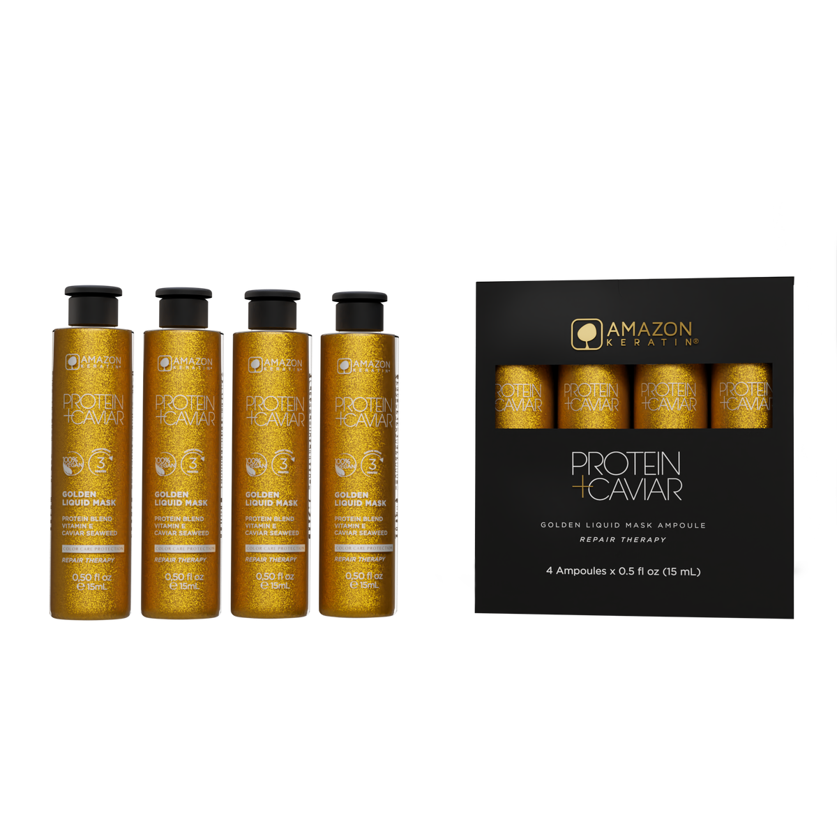 Protein + Caviar Golden Liquid Mask