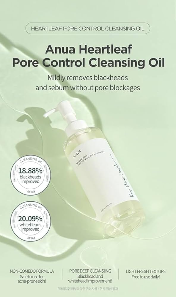 Anua Heartleaf Pore control cleansing oil 200ml