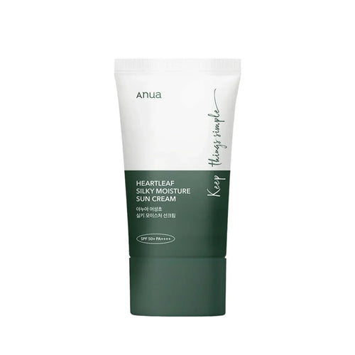 Anua Heartleaf Silky Moisture Sun Cream SPF50+ PA++++ 50ml