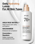 Anua Rice 70 Intensive Moisturizing Milk 150ml