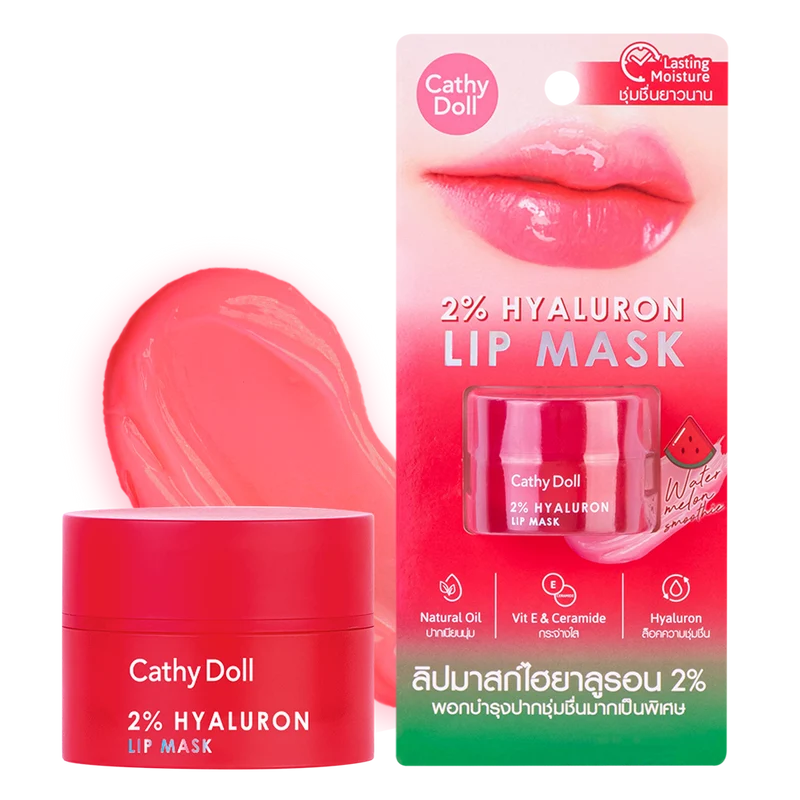 Cathy Doll 2% Hyaluron Lip Mask Watermelon 4.5 g