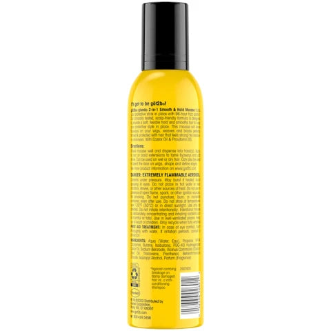 Schwarzkopf Got2b Glued 2in1 Smooth & Hold Mousse 226 g