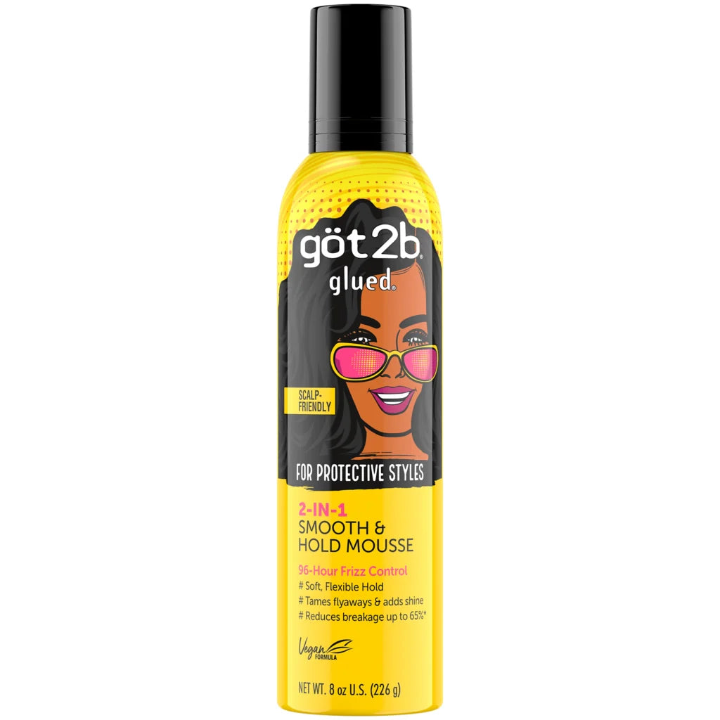 Schwarzkopf Got2b Glued 2in1 Smooth & Hold Mousse 226 g