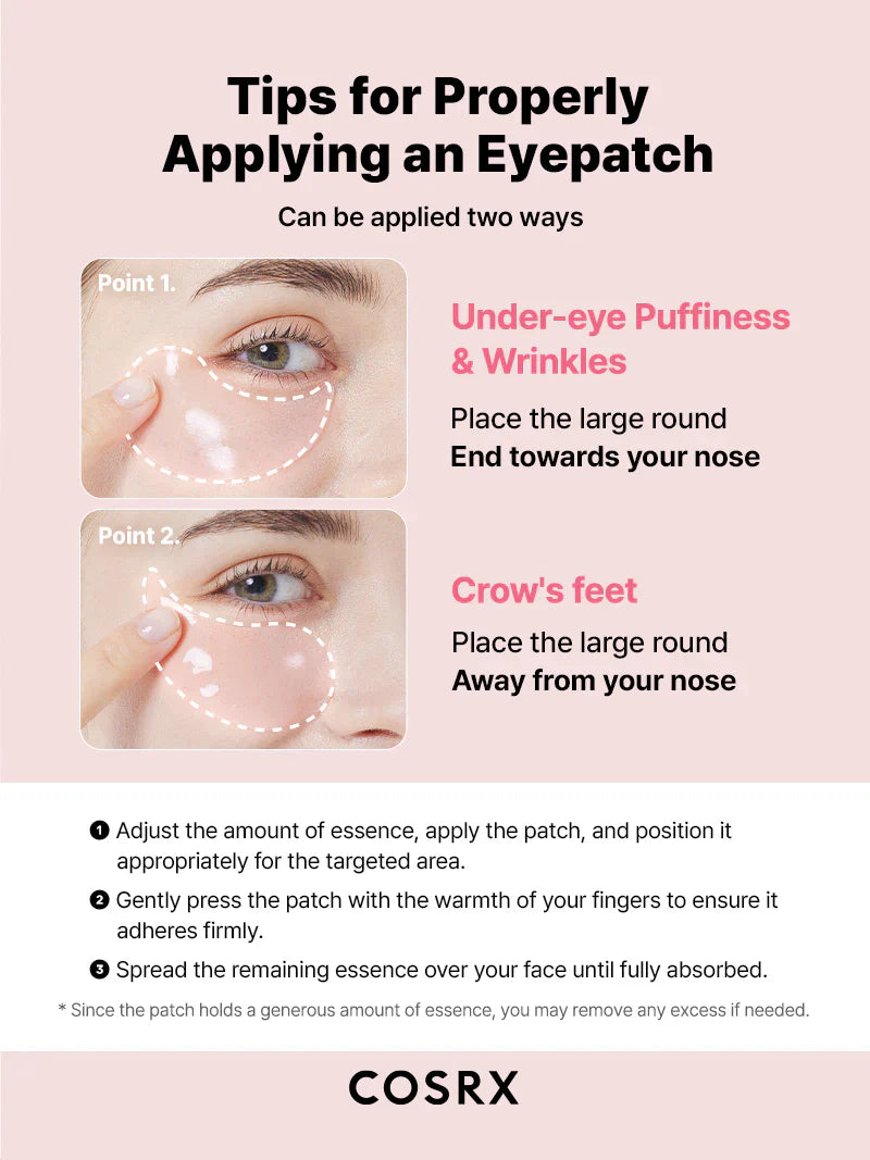 Cosrx The Peptide Collagen Hydrogel Eye Patch 60 ea.