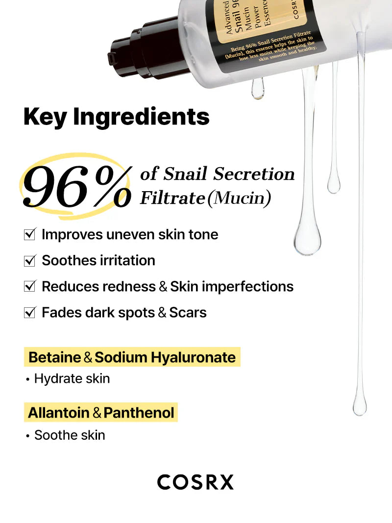 Advanced Snail 96 Mucin Power Essence 100 ml