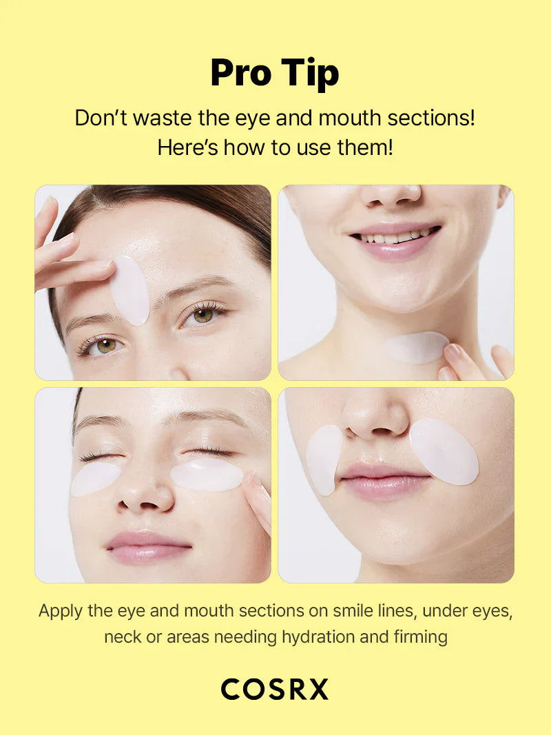 COSRX Advanced Snail Mucin Glass Glow Hydrogel Mask 3 ea