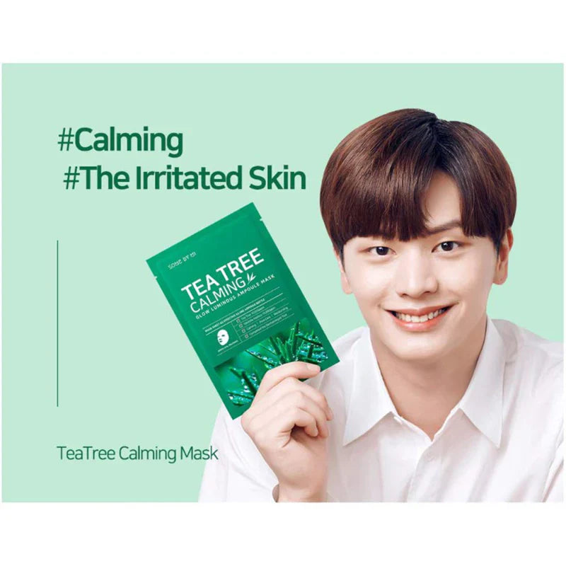 SOME BY MI Tea Tree Calming Glow Luminous Ampoule Mask 25 g