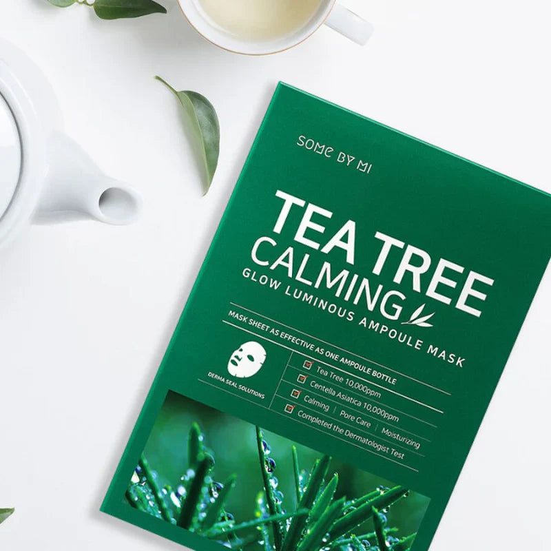 SOME BY MI Tea Tree Calming Glow Luminous Ampoule Mask 25 g