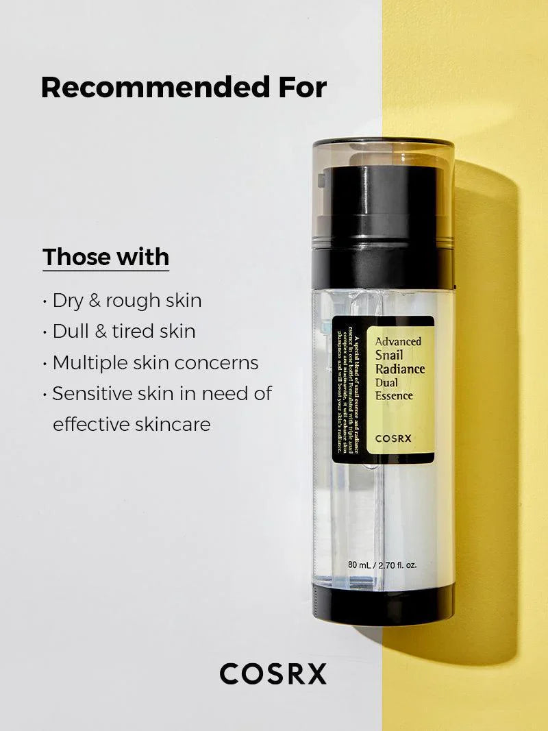 Advanced Snail Radiance Dual Essence 80 ml