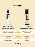 Advanced Snail Radiance Dual Essence 80 ml