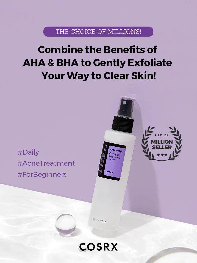 Cosrx AHA & BHA Clarifying Treatment Toner 150 ml