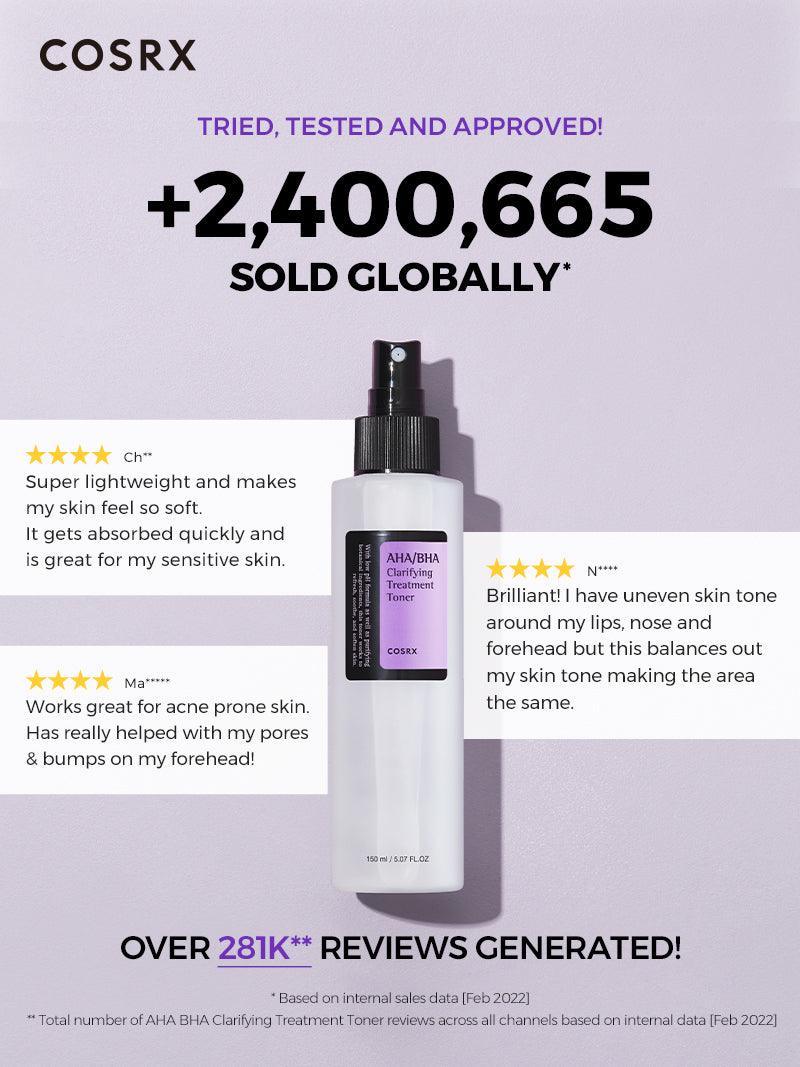Cosrx AHA & BHA Clarifying Treatment Toner 150 ml