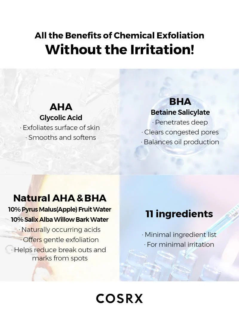 Cosrx AHA & BHA Clarifying Treatment Toner 150 ml