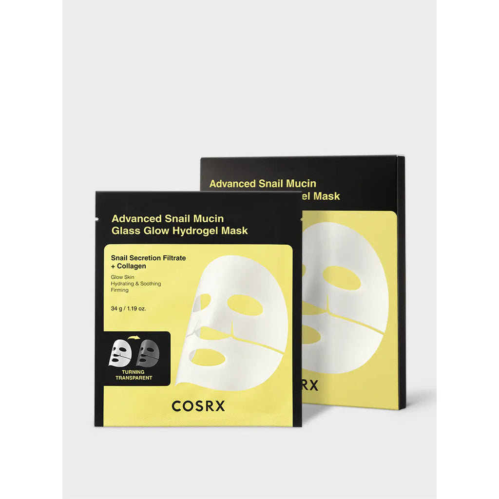 COSRX Advanced Snail Mucin Glass Glow Hydrogel Mask 3 ea