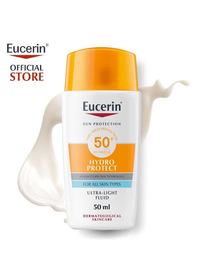 Eucerin Sun Hydro Protect Ultra Light Fluid SPF50+ 50 ml
