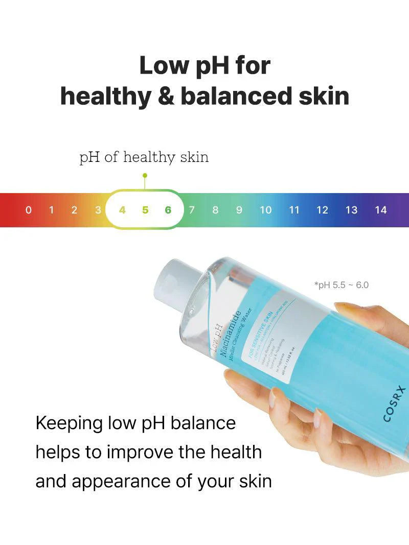 Cosrx Low pH Niacinamide Micellar Cleansing Water 400 ml