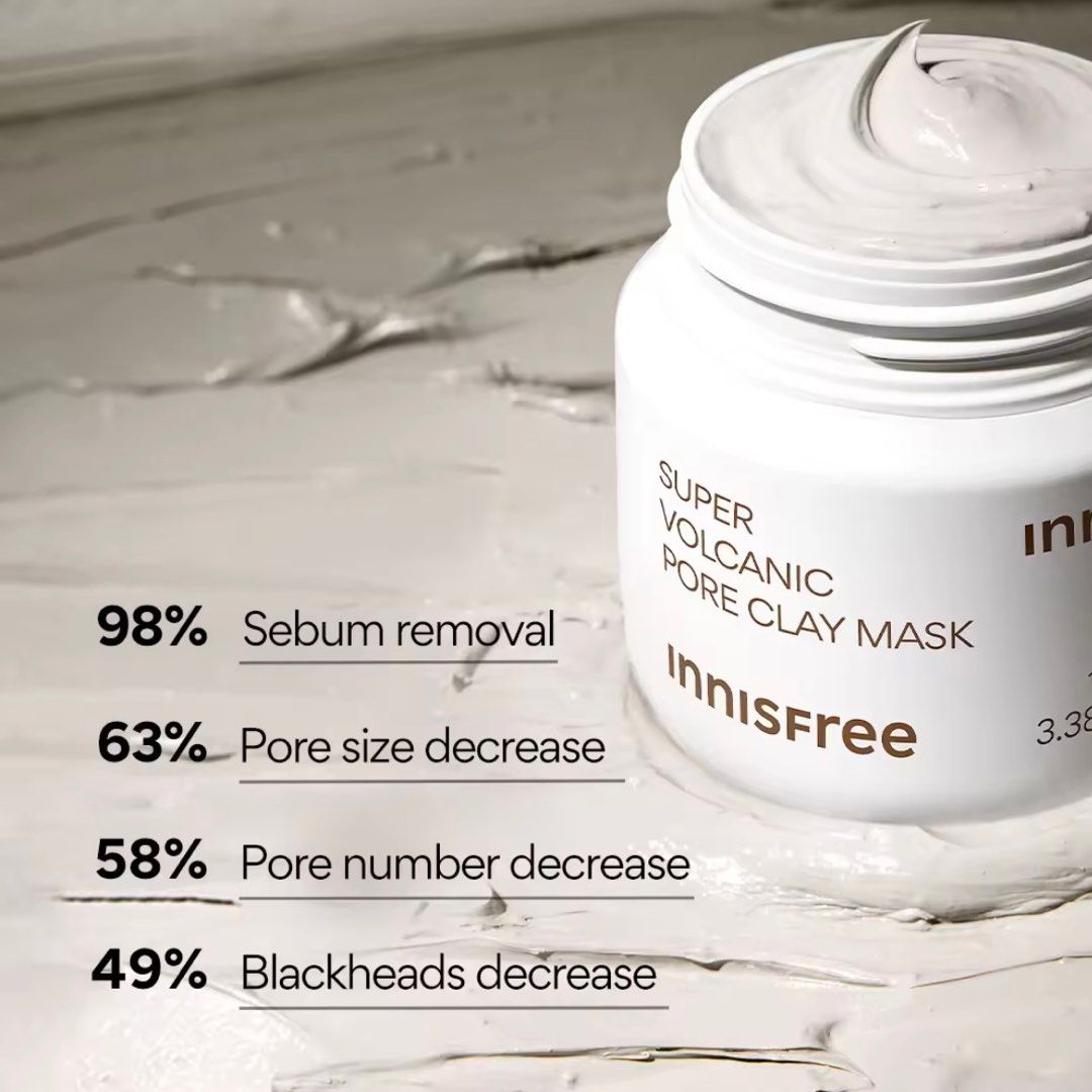 Innisfree Super Volcanic Pore Clay Mask 100 ml