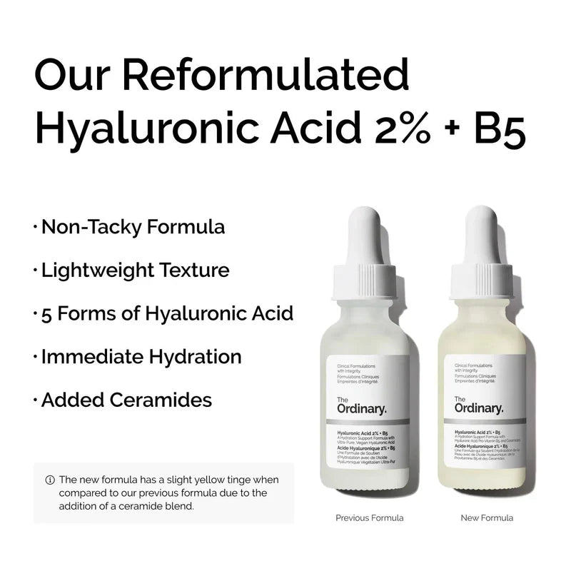 Hydrators & Oil Hyaluronic Acid 2% + B5 30 ml